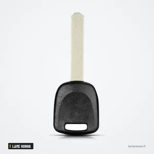 Coque de clé à lame pour Honda CR-V, XR-V, Accord, Civic, lame HON66 sans puce - tête de clé avec lame droite