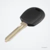 Coque de clé à lame pour Kia Rio, Picanto, Sportage, Sorento, sans puce - vue de profil, lame inclinée