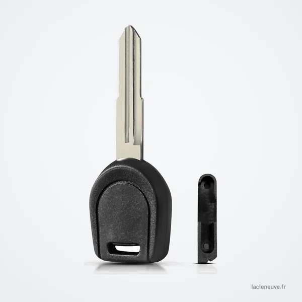 Coque de clé à lame pour Mitsubishi Eclipse, Galant, Lancer, MIT11R/MIT8 - coque et cache arrière séparés
