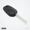 Coque de clé à lame pour Peugeot 508, Citroën Élysée, lame HU83 - vue en angle, lame orientée vers le bas