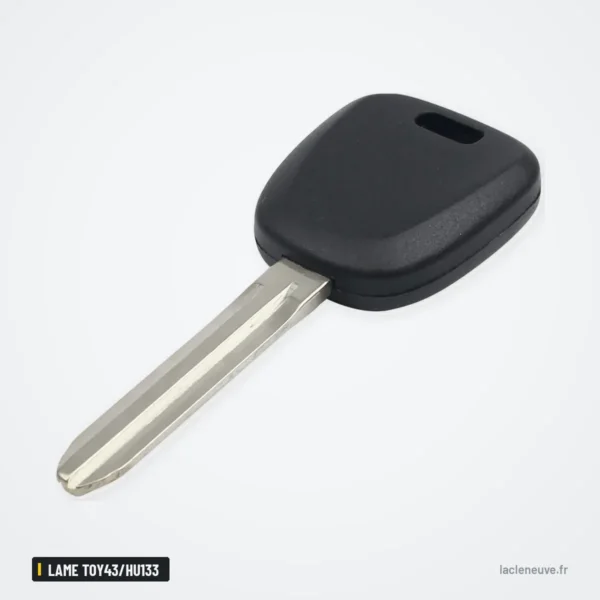 Coque de clé à lame pour Suzuki Swift, Liana, Vitara, lame TOY43/HU133/SZ18 - lame insérée, forme arrondie