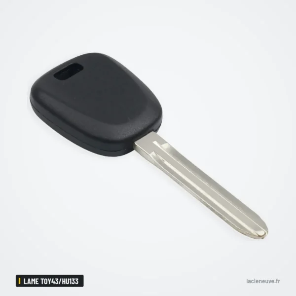 Coque de clé à lame pour Suzuki Swift, Liana, Vitara, lame TOY43/HU133/SZ18 - dos de la coque, sans lame