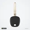 Coque de clé à lame pour Toyota RAV4, Prado, Camry, lame TOY43/47/40 - clé vue de face, lame fine à bout pointu