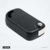 Coque de clé à lame pour Volkswagen, lame HU66 - vue de face, lame repliée