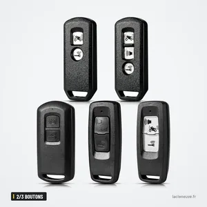 Coque de clé moto 2/3 boutons pour Honda PCX 150, X-ADV, Forza, SH125/300 - plusieurs versions de la coque réunies