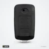 Coque de clé pliante 1 bouton pour Hyundai Getz, Accent, Kia Rio, Picanto - dos de la coque, un seul bouton visible
