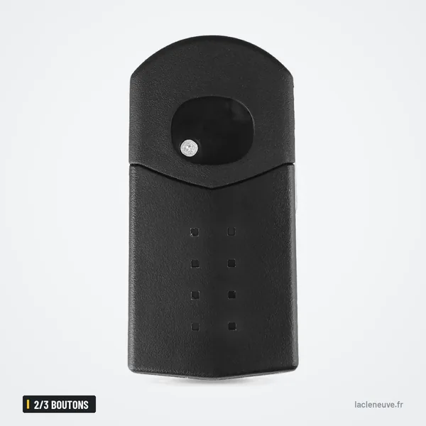 Coque de clé pliante 2/3 boutons pour Mazda 2, 3, 6, MX-5 - dos de la coque sans lame