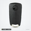 Coque de clé pliante 2/3 boutons pour Opel Antara, Chevrolet Epica, lame HU46 - dos de la coque fermée