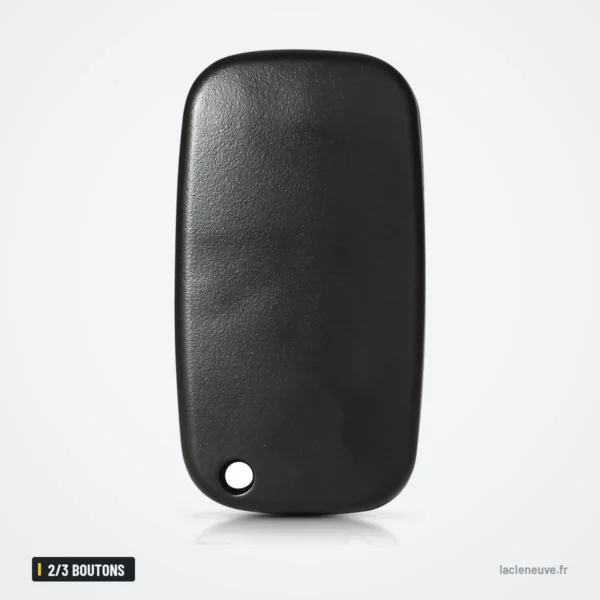 Coque de clé pliante 2/3 boutons pour Renault Clio, Megane, Kangoo, Modus - dos de la coque, surface unie