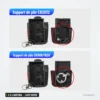 Coque de clé pliante 2 à 4 boutons pour Audi A3, A4, S4, lame vierge incluse - comparaison de deux supports de pile