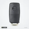Coque de clé pliante 2 à 4 boutons pour Volkswagen Golf, Bora, Passat, Polo - dos de la coque, uni