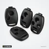 Coque de clé pliante 2 à 5 boutons pour Honda Accord, Civic, CR-V, Pilot - quatre coques démontées, vue de l'intérieur