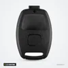 Coque de clé pliante 2 à 5 boutons pour Honda Accord, Civic, CR-V, Pilot - coque à un seul bouton rond, vue de face