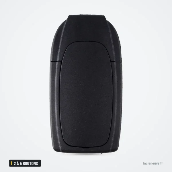Coque de clé pliante 2 à 5 boutons pour Volvo S60, S80, V70, XC90 - dos de la coque, vue arrière