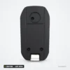 Coque de clé pliante 2 boutons pour Opel Corsa, Combo, Tigra, lame HU100 - dos de la coque, sans lame