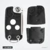 Coque de clé pliante 2 ou 3 boutons pour Honda Accord, Civic, CR-V, Pilot - coque ouverte montrant le circuit interne