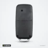 Coque de clé pliante 3/4 boutons pour Nissan 350Z, Maxima, Infiniti FX35, G35 - dos lisse de la coque, sans bouton