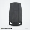 Coque de clé pliante 3 boutons pour BMW Série 1, 3, 5, 7, lame HU92/HU58 - dos du boîtier, surface arrondie