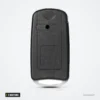 Coque de clé pliante 3 boutons pour Dodge Ram, Chrysler PT Cruiser, Caravan - dos de la coque, vue arrière