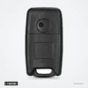 Coque de clé pliante 3 boutons pour SsangYong Korando, Actyon, C200 - dos de la coque