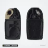 Coque de clé pliante 4/5 boutons pour Volvo S40, V70, S60, XC90, lame vierge - coque ouverte, mécanisme intérieur visible