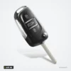 Coque de clé pliante pour Peugeot 207, 307, 407, Citroën C4, lame VA2 ou HU83 - clé pliante, lame repliée dans le manche