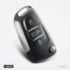 Coque de clé pliante pour Peugeot 207, 307, 407, Citroën C4, lame VA2 ou HU83 - dos de la clé pliante