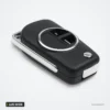 Coque de clé pliante pour Suzuki Grand Vitara, Swift, SX4, Jimny, lame HU133R - lame dépliée, vue de profil