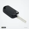 Coque de clé pliante pour Volkswagen, lame HU66 non coupée - clé dépliée, lame de profil