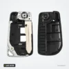 Coque de clé pour Suzuki Swift, Grand Vitara, SX4, lame HU133R ou SZ11R - coque démontée en deux parties avec circuit