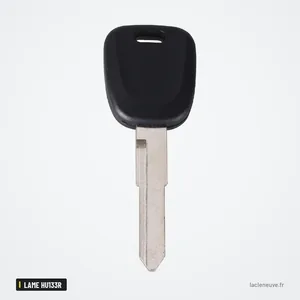 Coque de clé pour Suzuki Swift, SX4, Grand Vitara, lame HU133R vierge - coque avec lame lisse non taillée Coque de clé pour Suzuki Swift, SX4, Grand Vitara, lame HU133R vierge - coque avec lame lisse non taillée