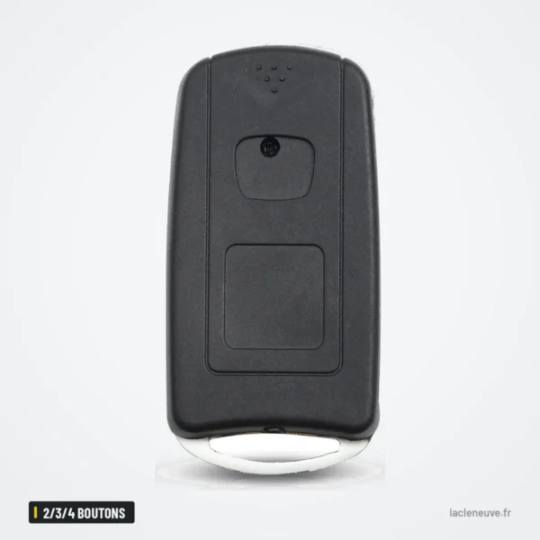 Coque de clé télécommande 2/3/4 boutons pour Honda Civic, CR-V, Accord, Jazz - vue arrière, surface lisse