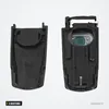 Coque de clé télécommande 3 boutons pour Volkswagen Passat B5, B6, B7, CC - coque ouverte, intérieur et languette visibles