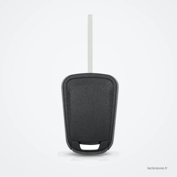 Coque de clé transpondeur pour Chevrolet Aveo, Cruze, Malibu, lame non taillée - dos de la tête de clé