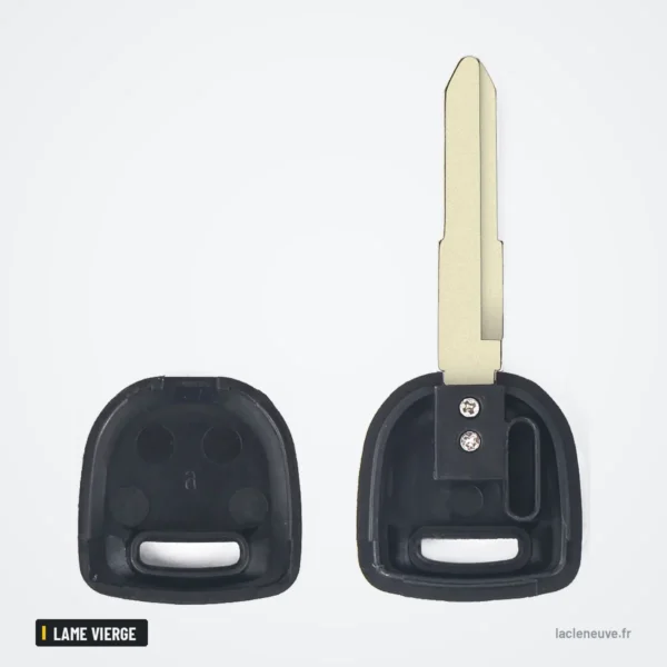Coque de clé transpondeur pour Mazda3, Mazda6, RX8, CX7, lame vierge - coque ouverte en deux parties vides