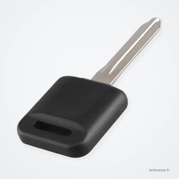 Coque de clé transpondeur pour Nissan Versa, Sylphy, Tiida, X-Trail - tête de clé sans lame, gros plan