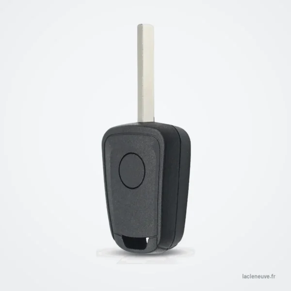 Coque de clé à transpondeur pour Opel Corsa, Astra, Vectra, Chevrolet Cruze - clé à lame déployée, tête lisse