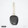 Coque de clé transpondeur pour Toyota RAV4, Corolla, Camry, Yaris, lame TOY43 - tête de clé avec un bouton, lame de face