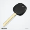 Coque de clé transpondeur pour Toyota RAV4, Corolla, Camry, Yaris, lame TOY43 - tête de clé sans bouton, lame visible