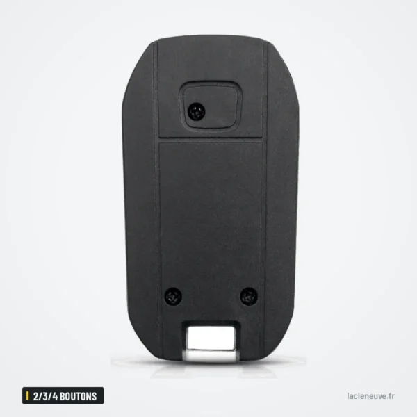 Coque de télécommande 2/3/4 boutons pour Honda Accord, Civic, CR-V, Jazz - dos de la télécommande, surface lisse