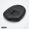 Coque de télécommande 2/3 boutons pour Mitsubishi Lancer, Grandis, Outlander - coque ovale vue de dos