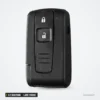Coque de télécommande 2/3 boutons pour Toyota Prius, Corolla - vue de face, boutons verrouillage et déverrouillage