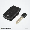 Coque de télécommande 2/3 boutons pour Toyota Prius, Corolla, lame vierge - lame déployée sur le côté de la coque