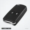Coque de télécommande 2 à 4 boutons pour Chrysler, Dodge, Jeep, lame CY22 - clé repliée, lame cachée