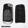 Coque de télécommande 2 à 4 boutons pour Chrysler, Dodge, Jeep, lame CY22 - coque ouverte, mécanisme à ressort visible