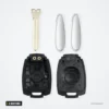 Coque de télécommande 2 boutons pour SsangYong Actyon, Kyron, Rexton, Korando - pièces détachées, lame et deux coquilles