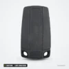 Coque de télécommande 3 boutons pour BMW Série 3, 5, X5, lame HU92/HU58 - dos de la coque, lisse et fermée