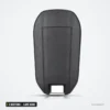 Coque de télécommande 3 boutons pour Peugeot 208, 308, 508, lame HU83 ou VA2 - dos de la coque, surface lisse