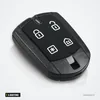 Coque de télécommande 4 boutons pour alarme Positron PXN52, EX300, 330, 360 - télécommande vue de dessus en angle