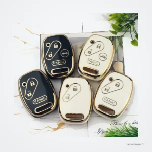 Étui de protection TPU pour télécommande Honda Accord, Civic, CR-V, Pilot - quatre étuis dans un coffret cadeau